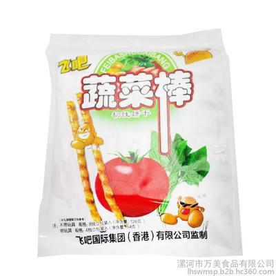 休閑食品代理,膳食纖維蔬菜棒,韌性餅干128g,漯河休閑食品廠家圖片_高清圖_細節圖-漯河市萬美食品 -